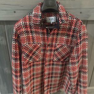 Wax London Men’s Flannel Shirt Size Large